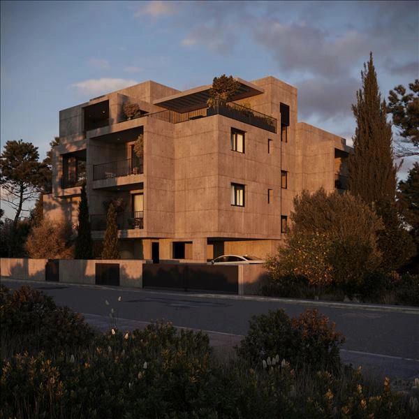 पाफोस, साइप्रस के एक आधुनिक आवासीय परिसर में अपार्टमेंट