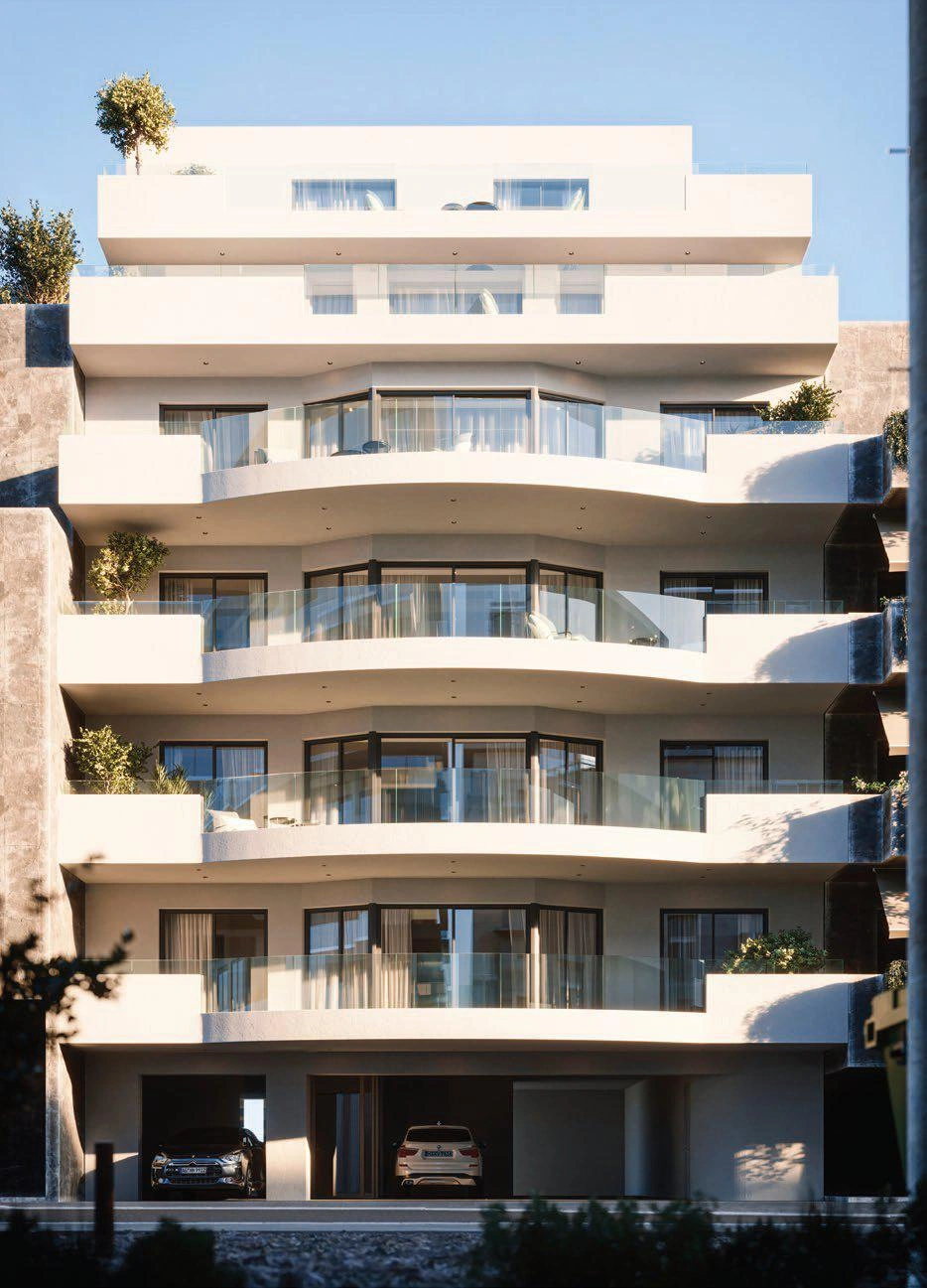 شقق في مجمع سكني عصري في بيرايوس، اليونان