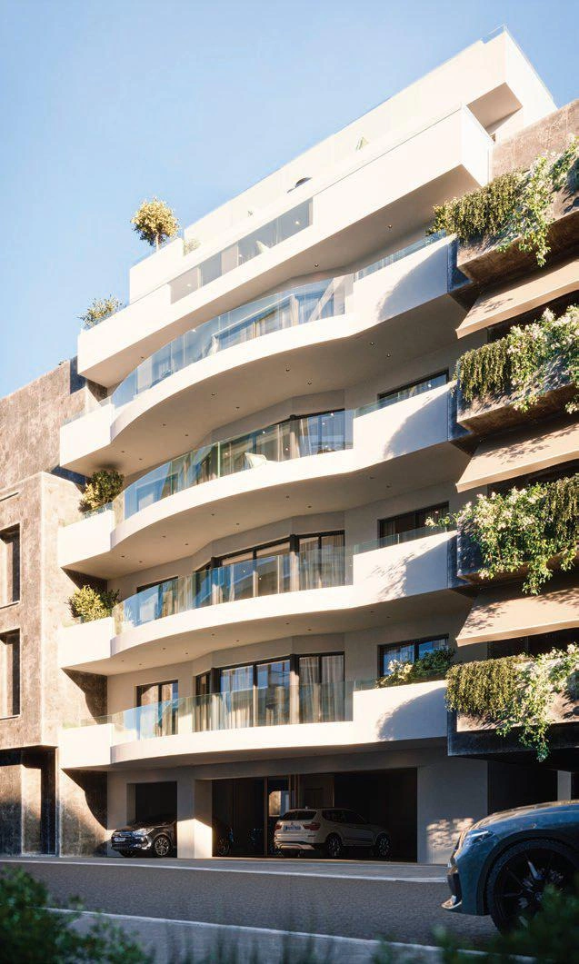 شقق في مجمع سكني عصري في بيرايوس، اليونان