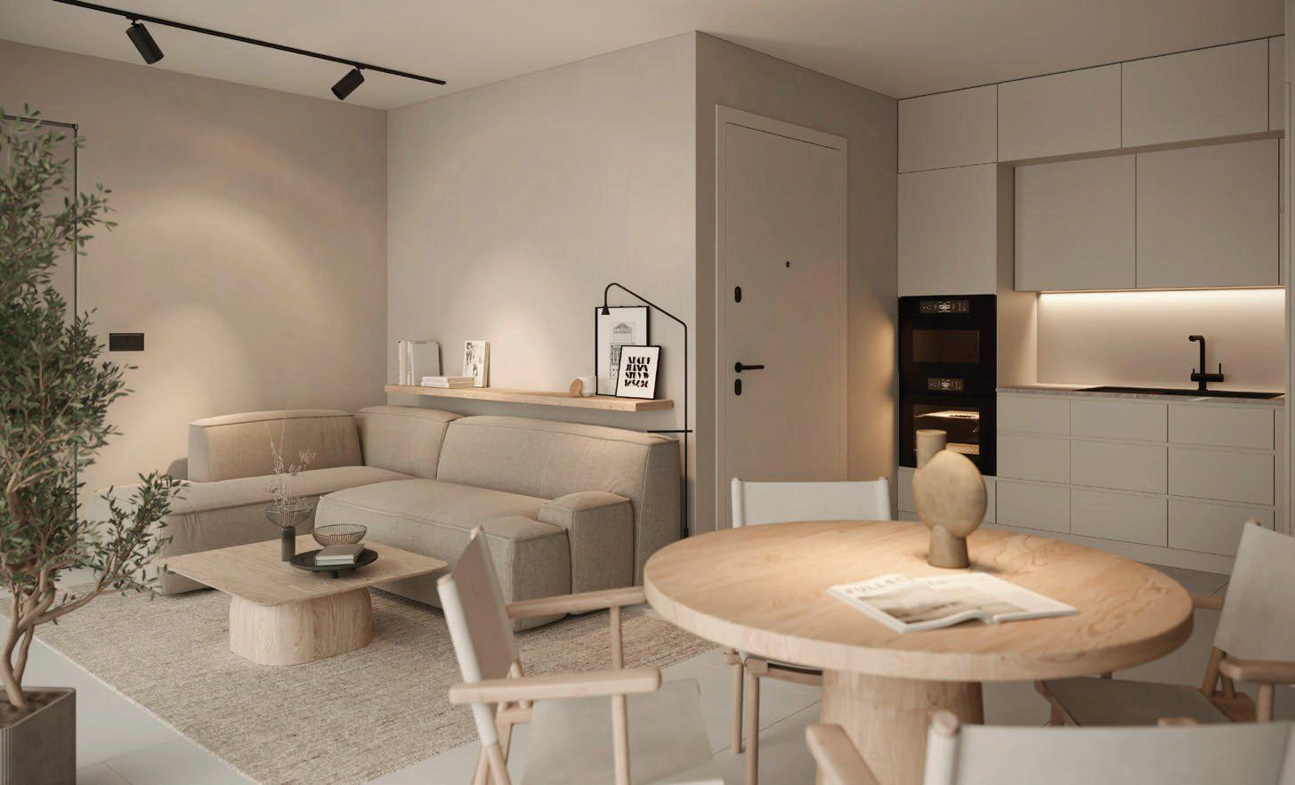 شقق في مجمع سكني عصري في بيرايوس، اليونان