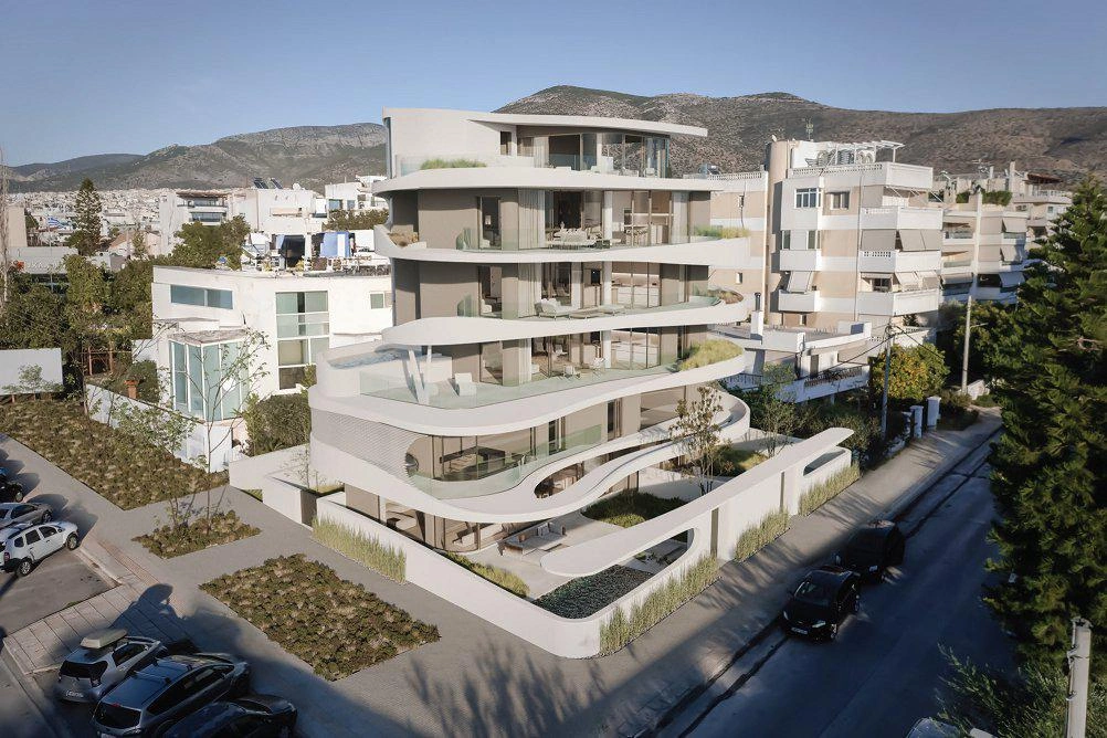 شقق في مجمّع سكني جديد في أتيكا، اليونان