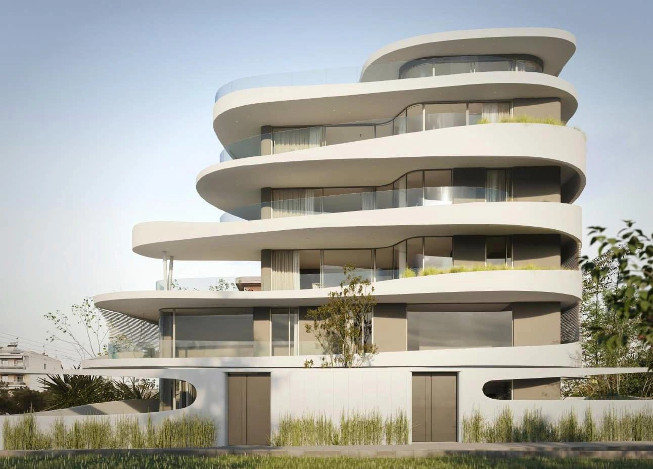 شقق في مجمّع سكني جديد في أتيكا، اليونان