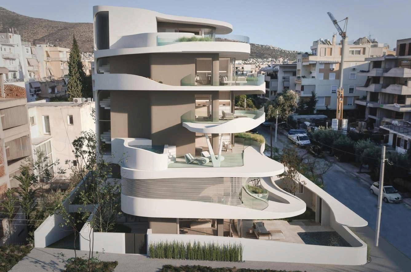 شقق في مجمّع سكني جديد في أتيكا، اليونان