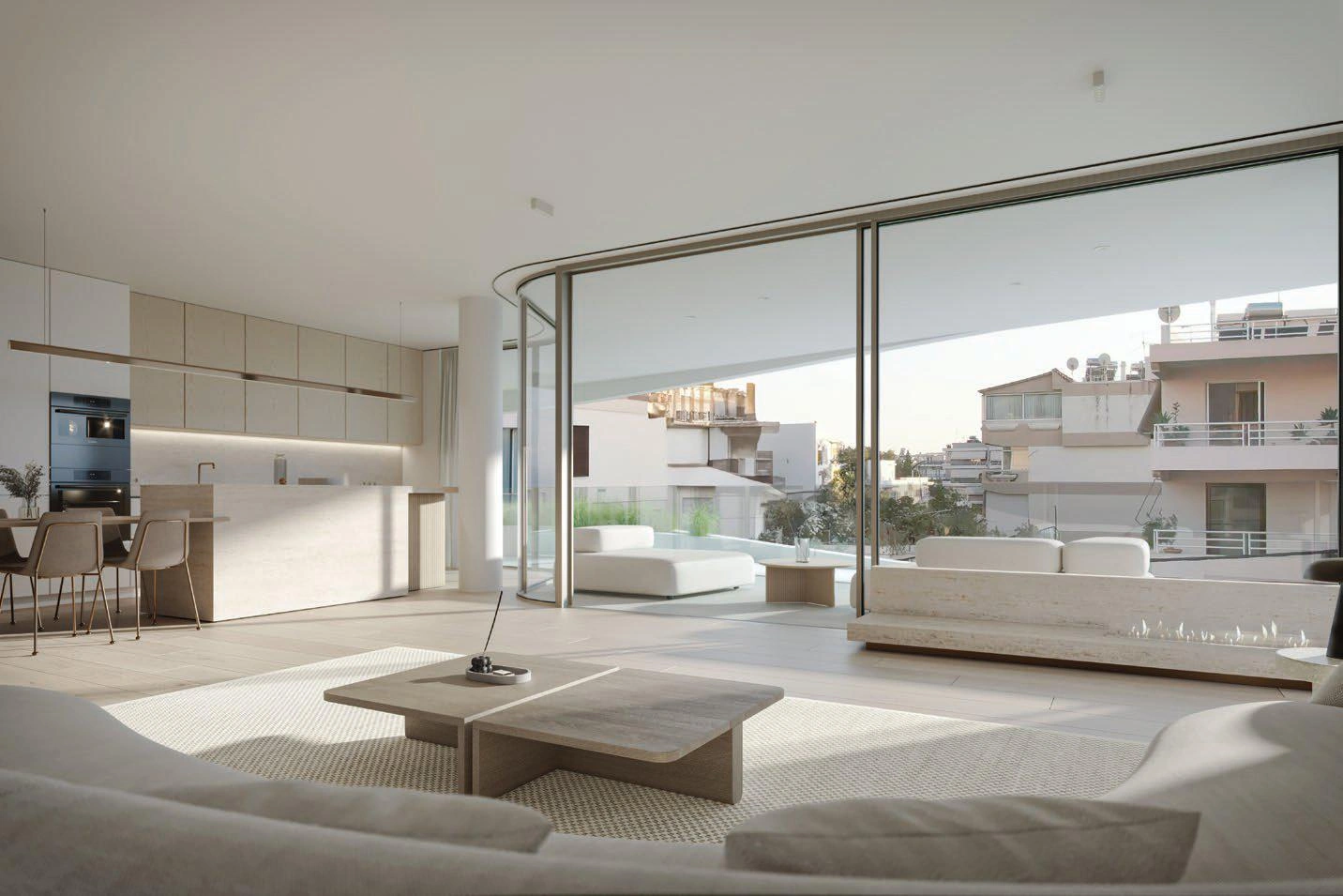 شقق في مجمّع سكني جديد في أتيكا، اليونان