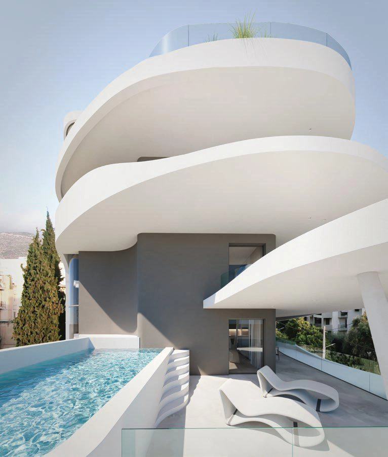 شقق في مجمّع سكني جديد في أتيكا، اليونان