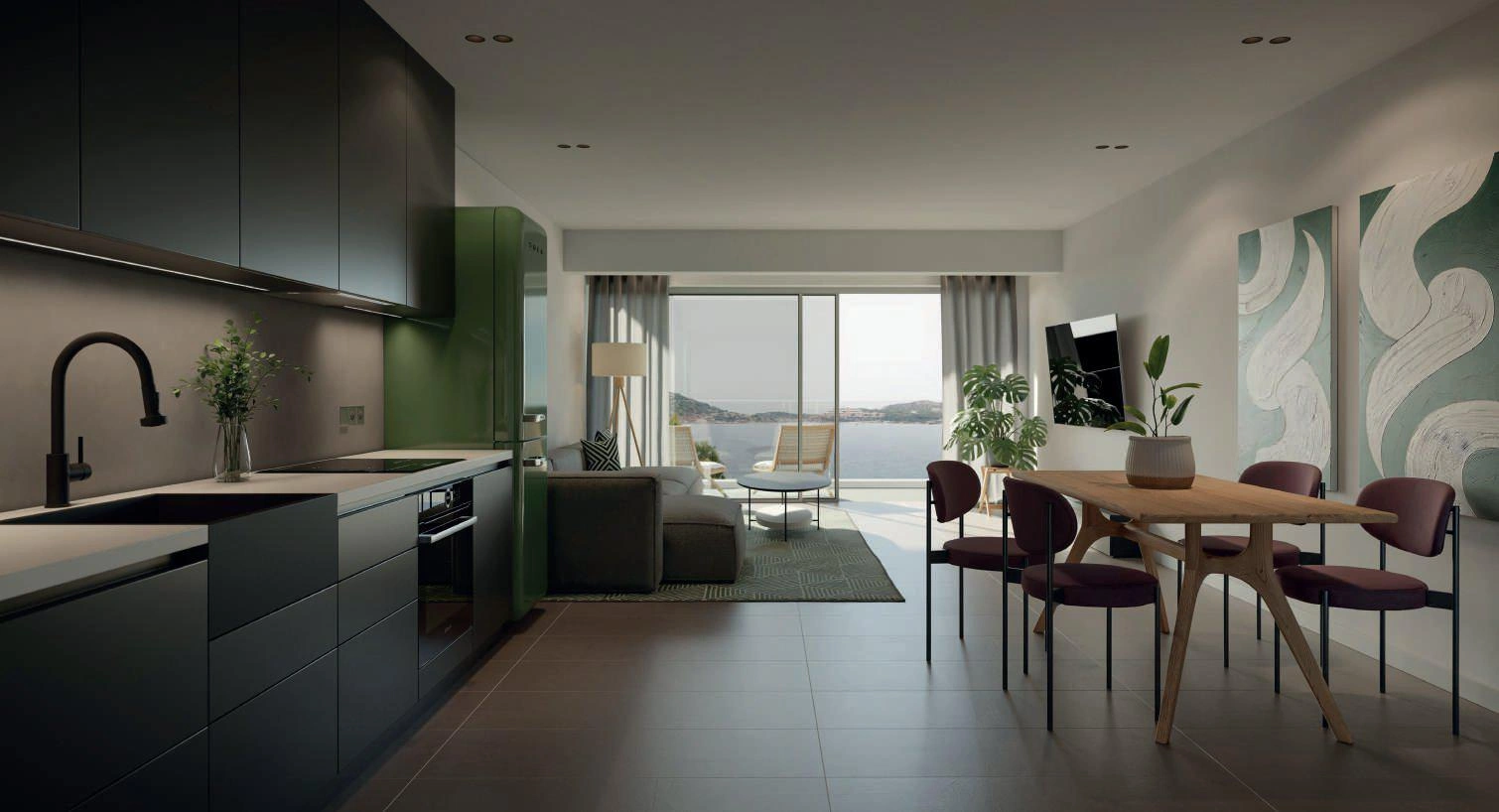 وحدات سكنية في مشروع تطوير جديد في أتيكا، اليونان