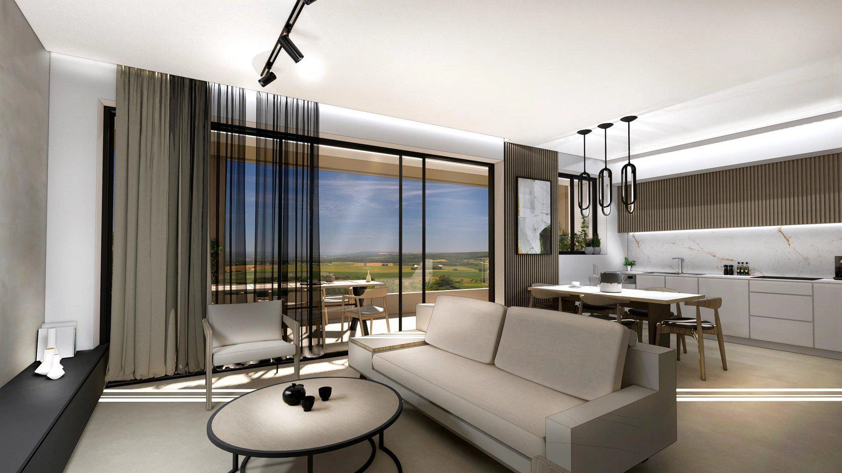 شقق بالقرب من المركز التاريخي في أتيكا، اليونان