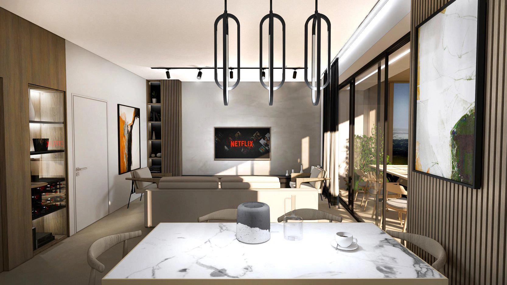 شقق بالقرب من المركز التاريخي في أتيكا، اليونان