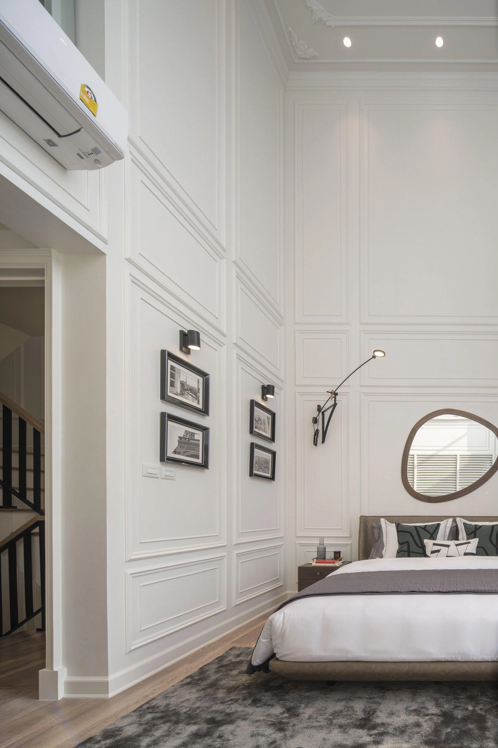 位于泰国曼谷现代住宅区的别墅