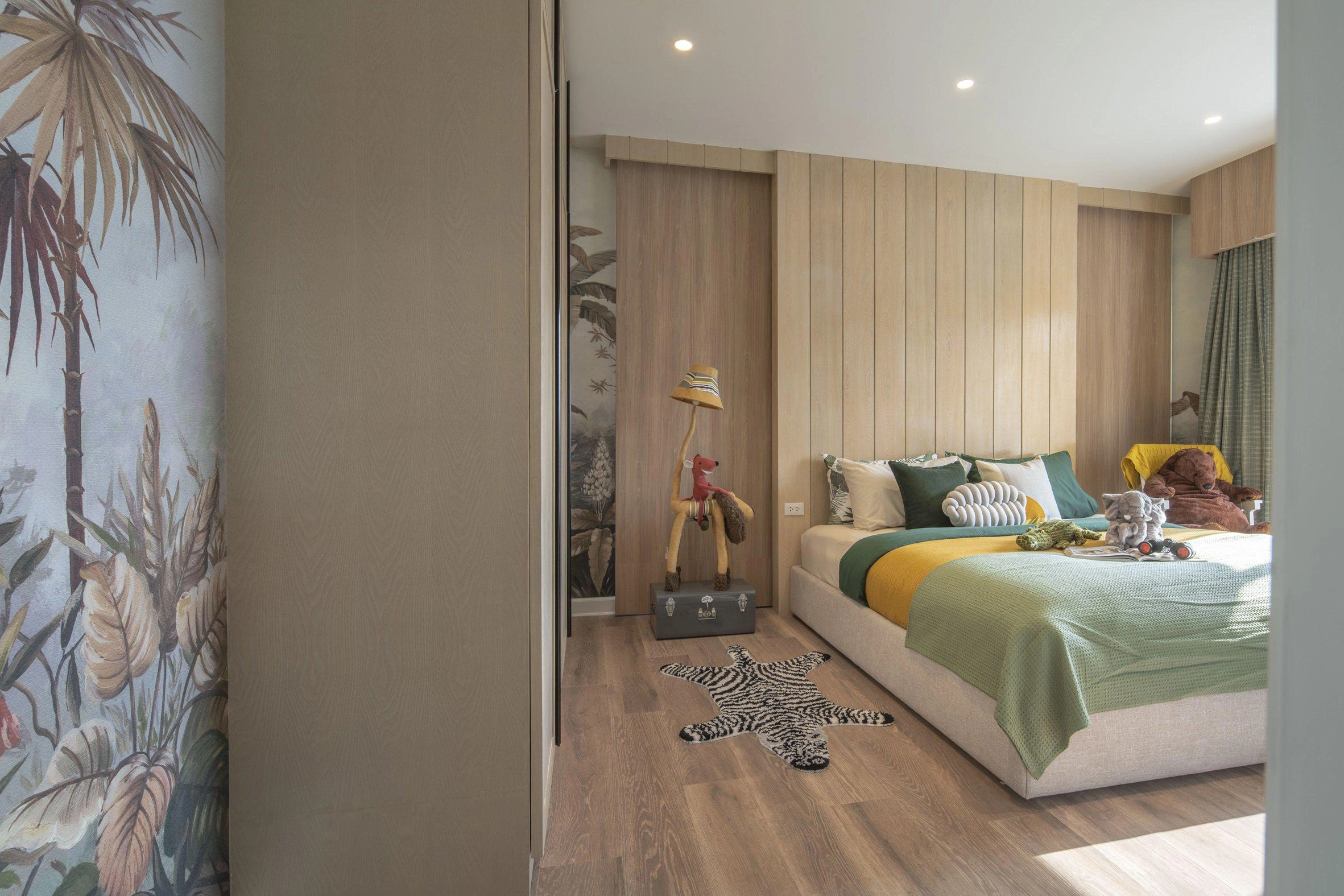 位于泰国曼谷现代住宅区的别墅