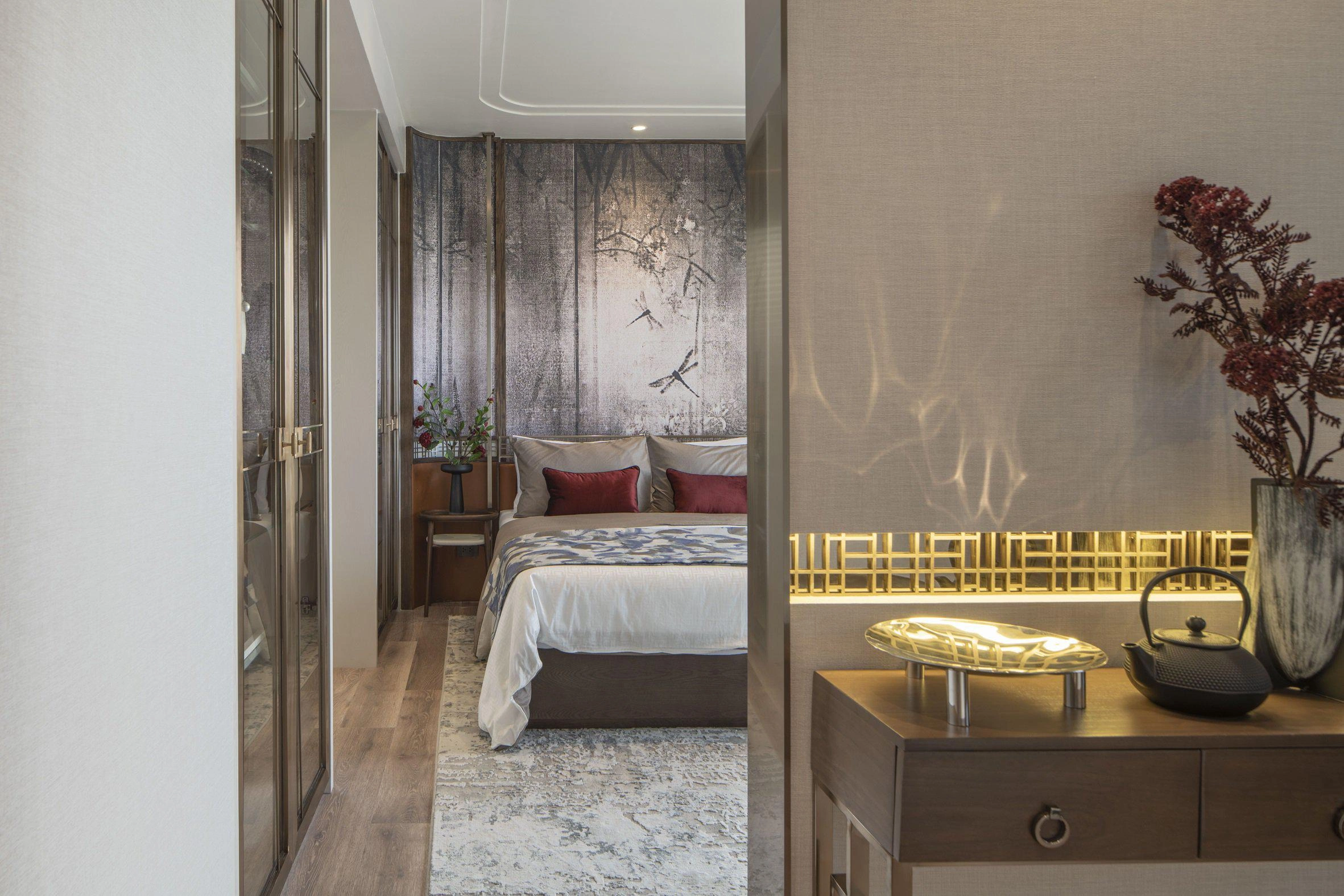 位于泰国曼谷现代住宅区的别墅