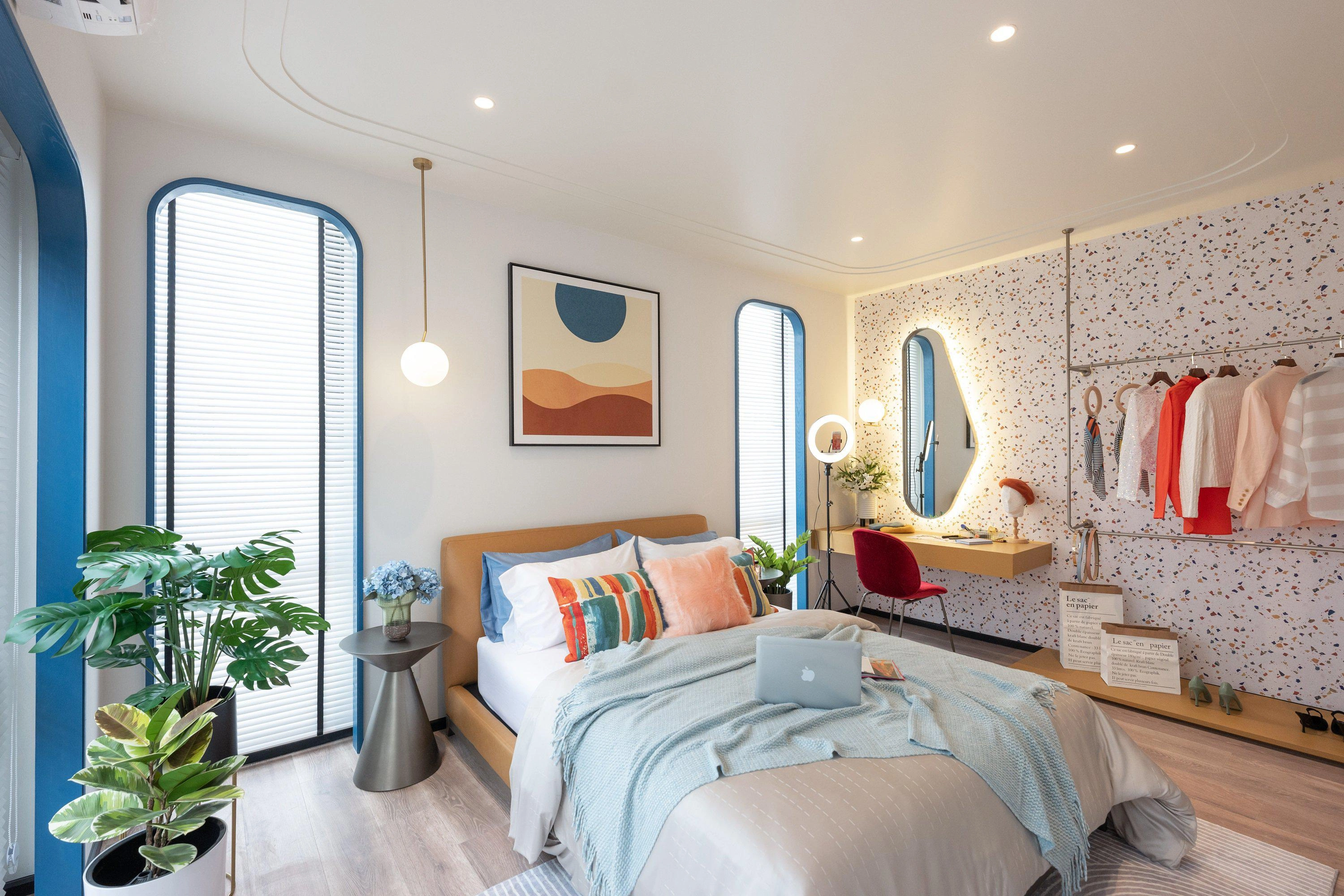 位于泰国曼谷现代住宅区的别墅