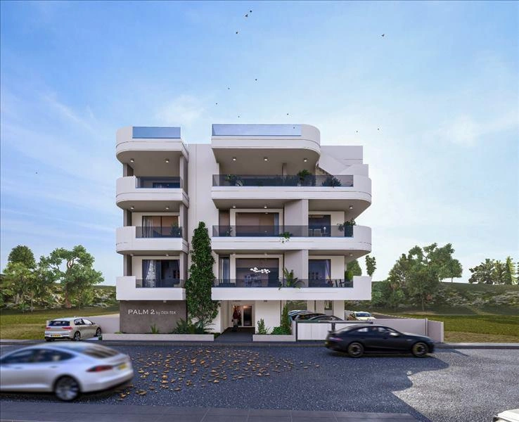 Apartments in a modern residential complex in Larnaca, Cyprus