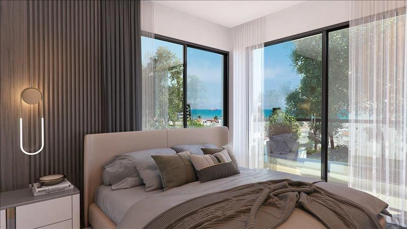 位于拉纳卡现代住宅小区的联排别墅