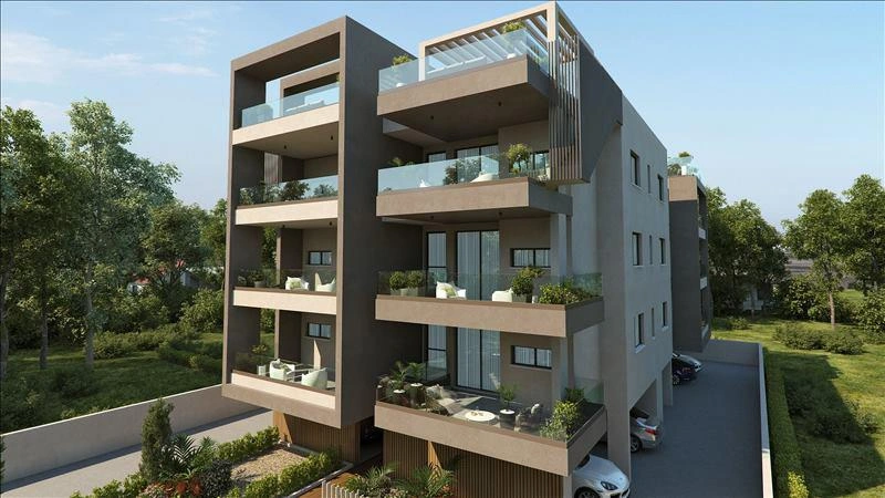 Apartments in a residential complex in Larnaca, Cyprus