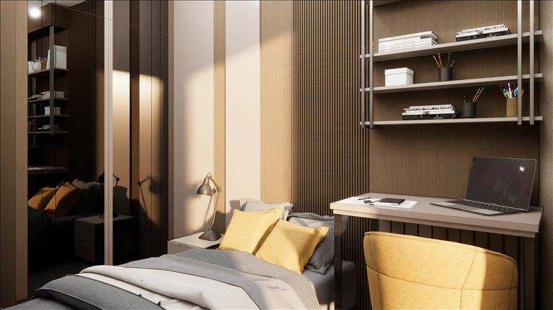 Apartments in a new residential complex in Istanbul, Turkey