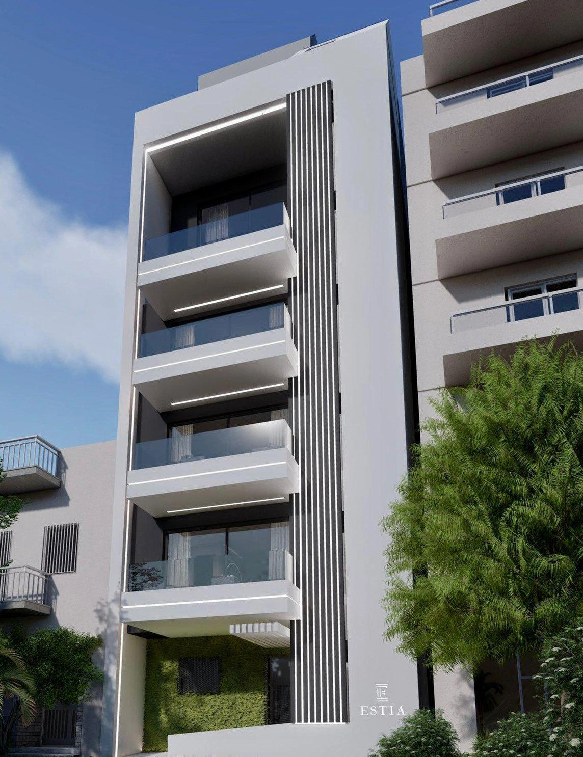 شقق في مجمع سكني حديث في أتيكا، اليونان