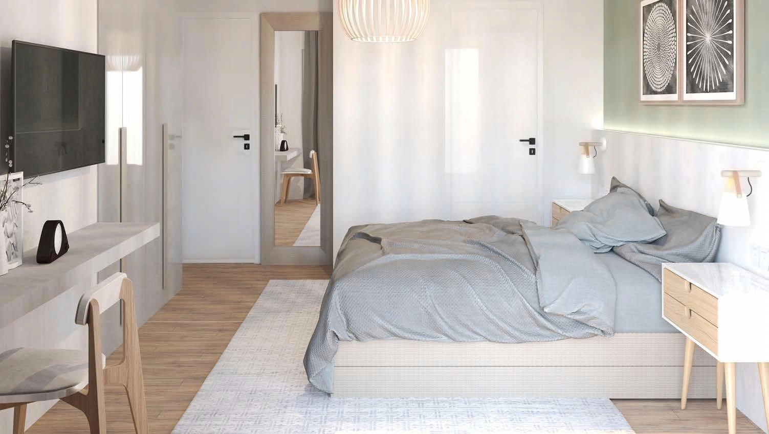 شقق في مجمع سكني حديث في أتيكا، اليونان