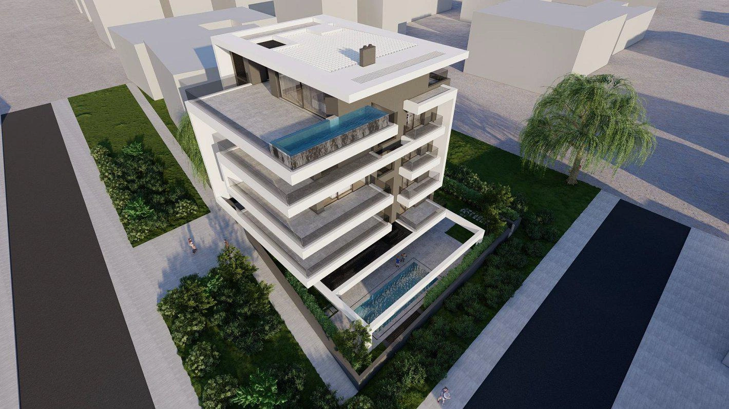 آپارتمانها در یک مجتمع مسکونی در آتیکا، یونان