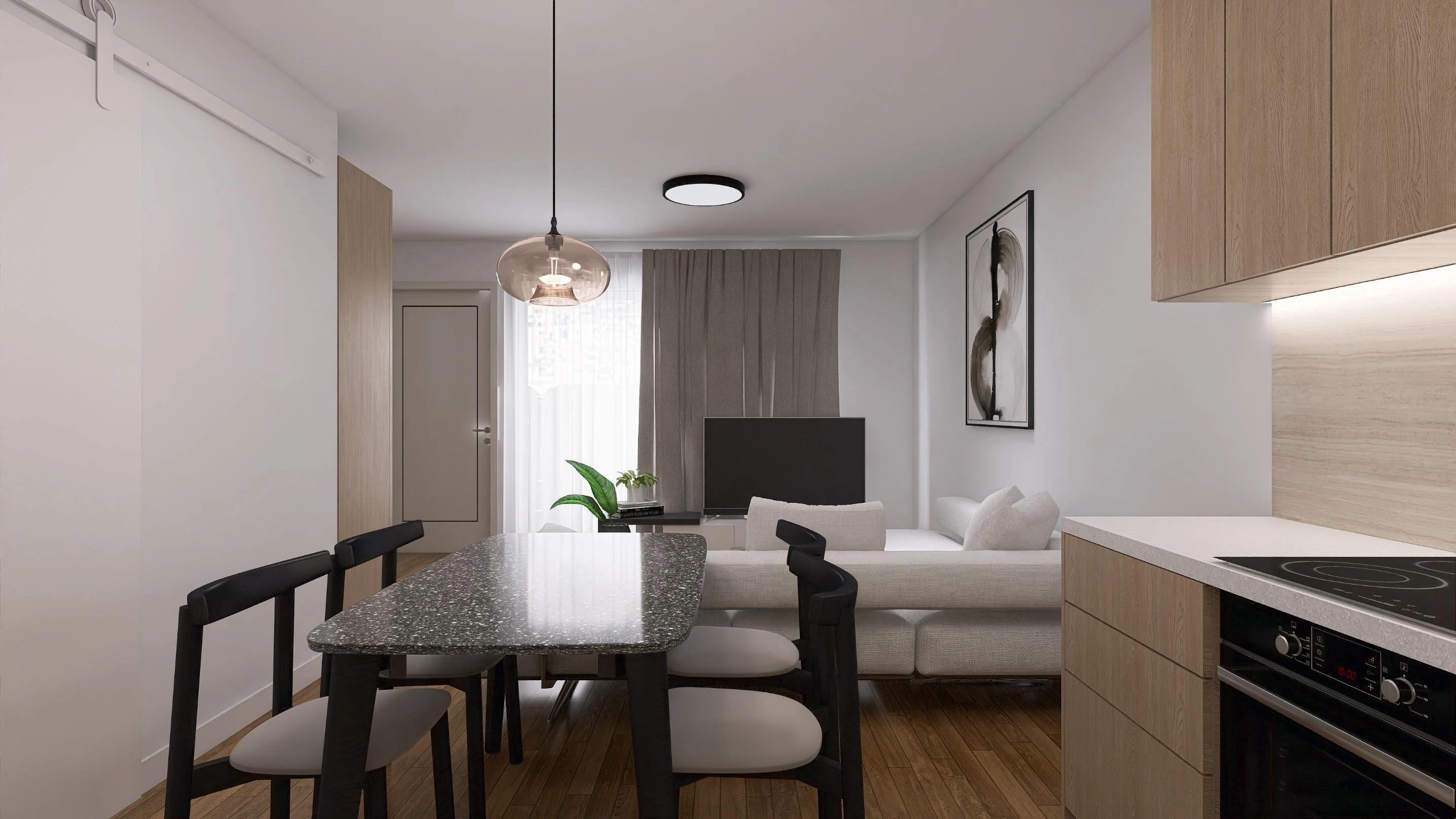 Apartments in a modern residential complex in Argyroupoli, Attica, Greece