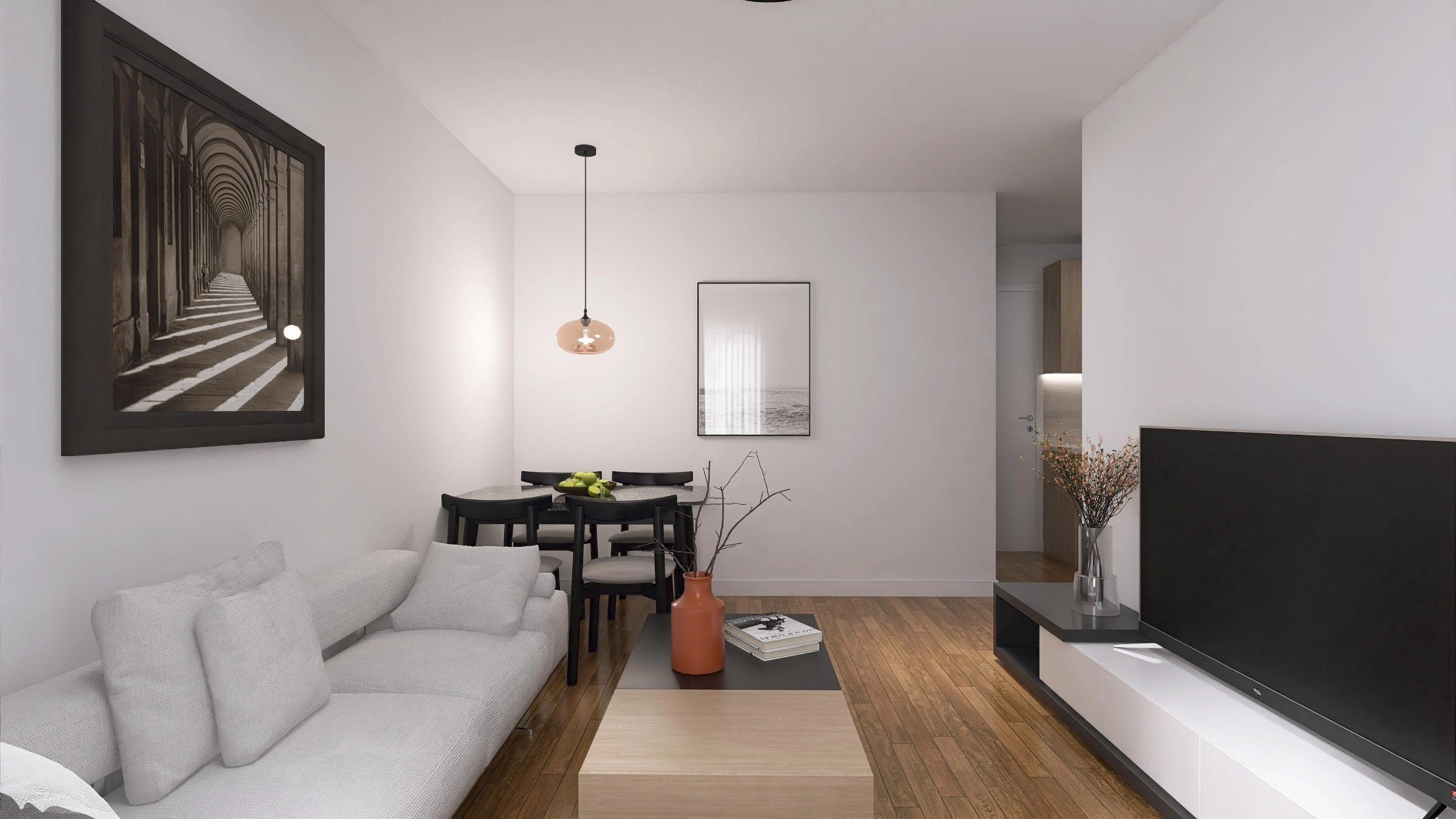 Apartments in a modern residential complex in Argyroupoli, Attica, Greece