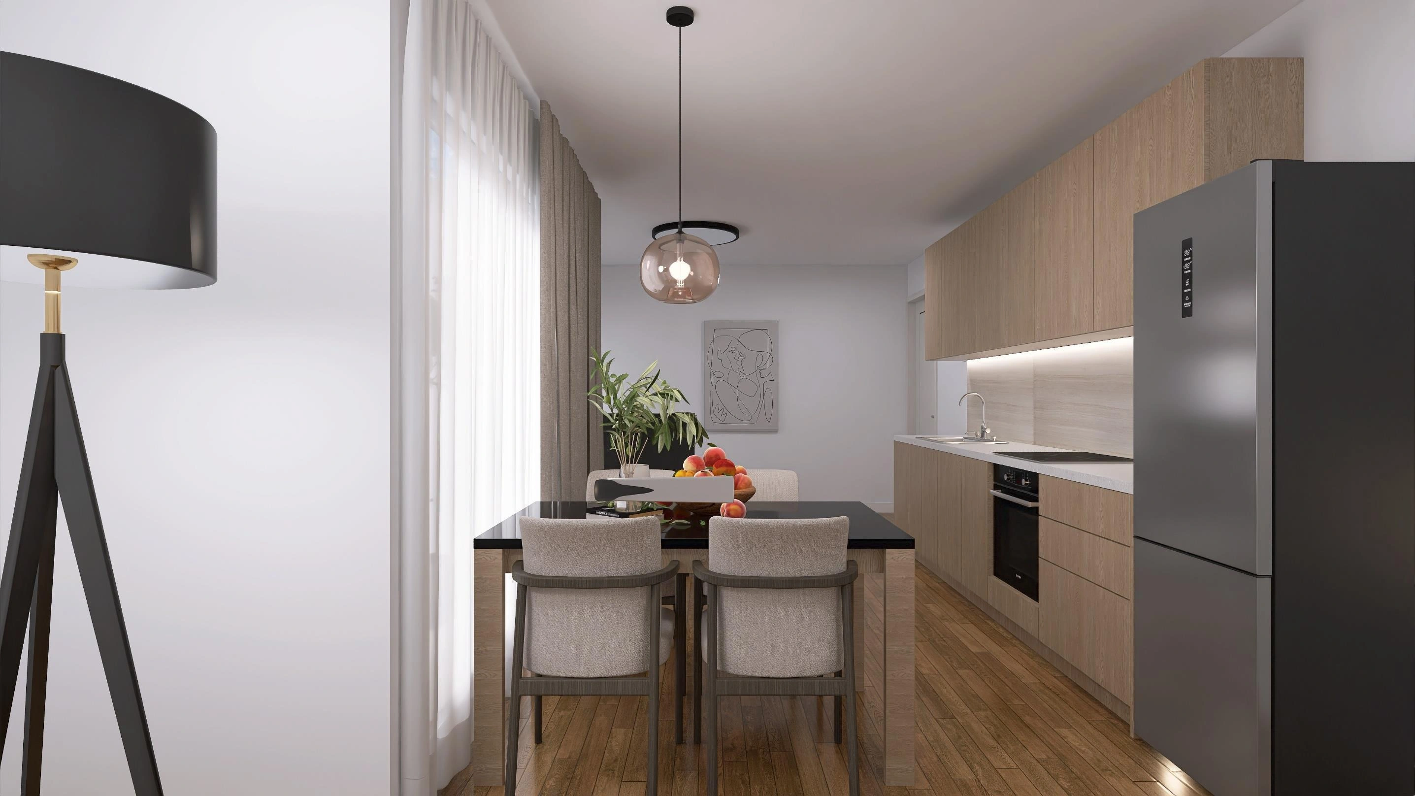 Apartments in a modern residential complex in Argyroupoli, Attica, Greece