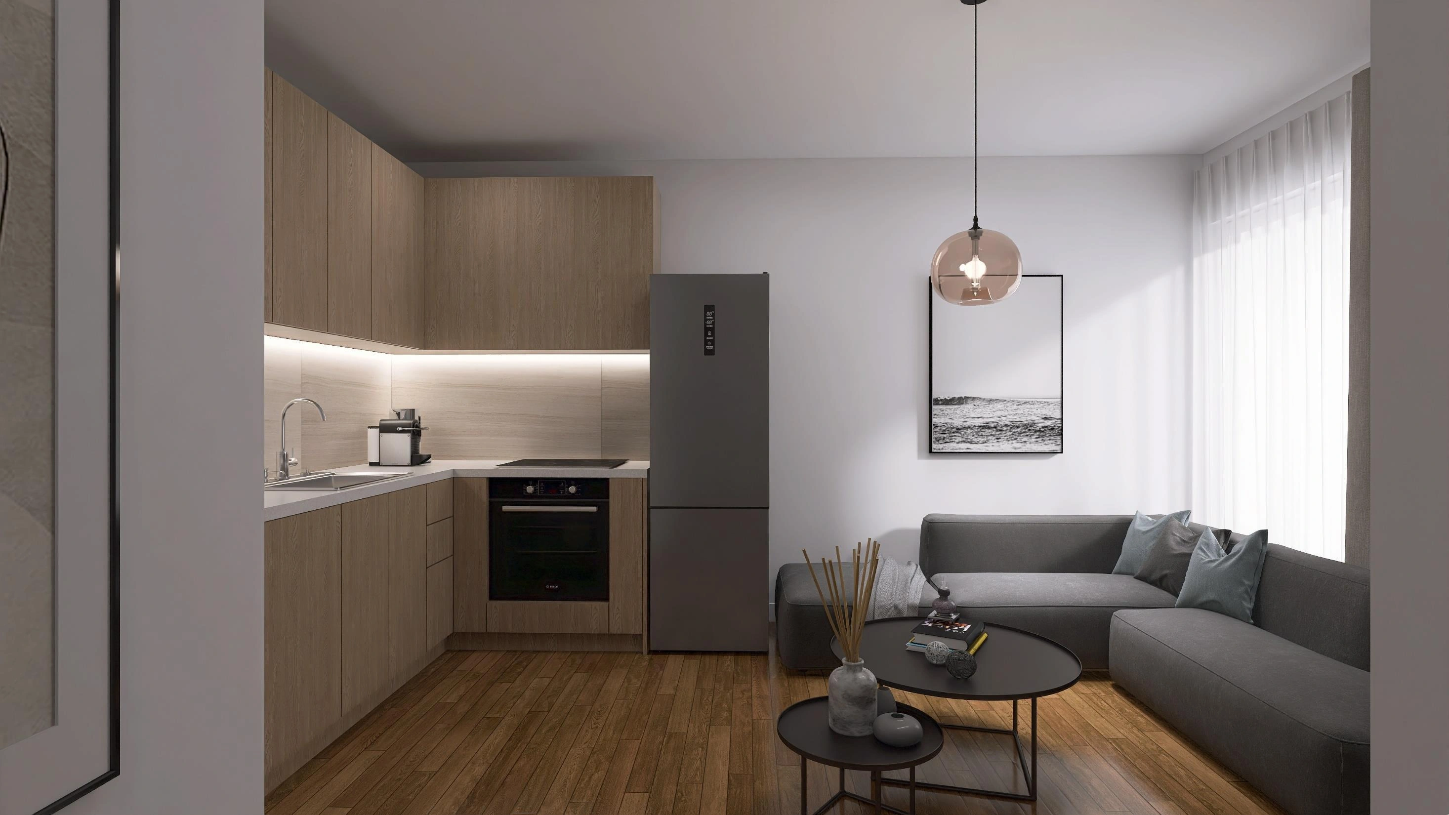 Apartments in a modern residential complex in Argyroupoli, Attica, Greece