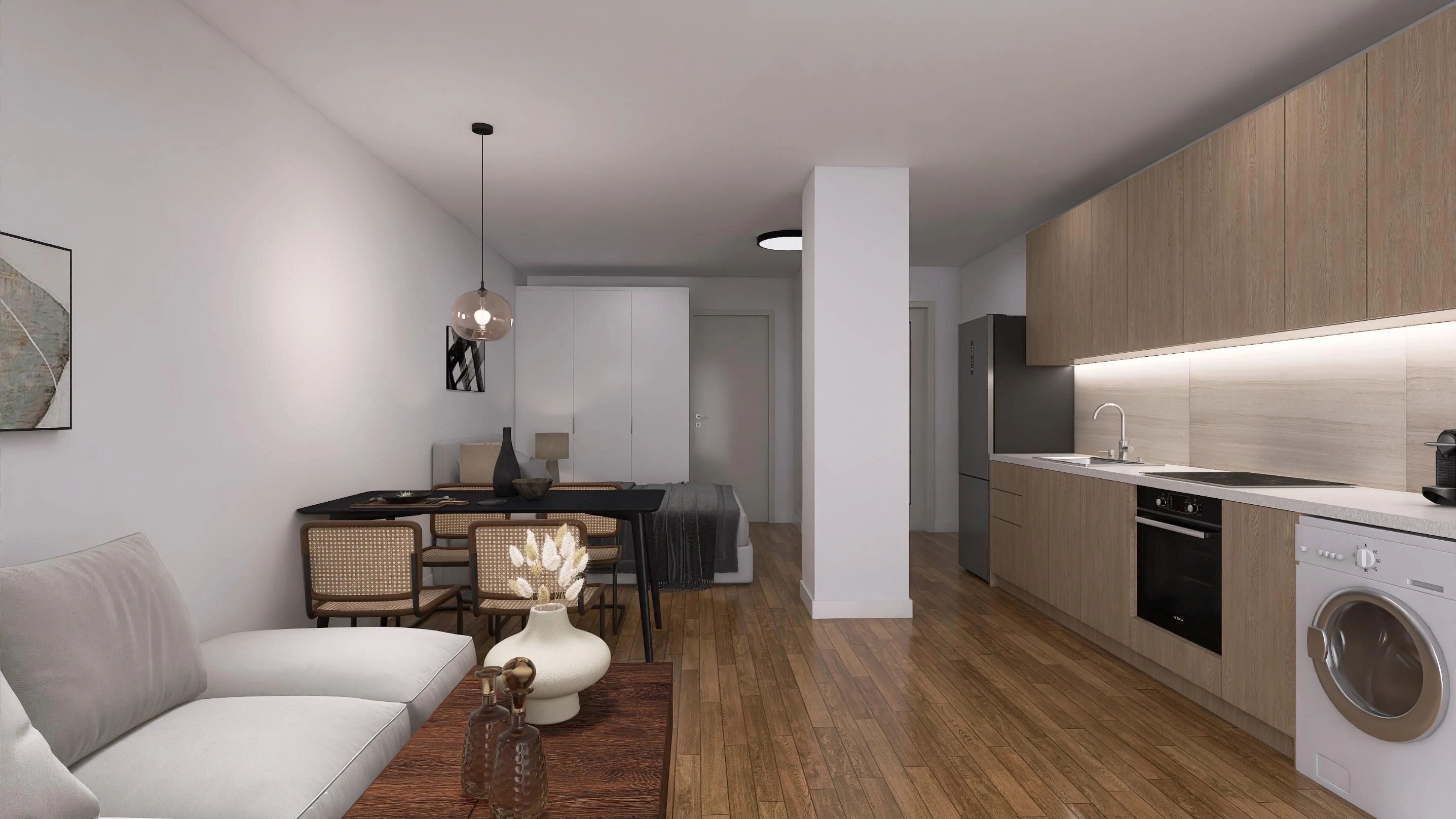 Apartments in a modern residential complex in Argyroupoli, Attica, Greece