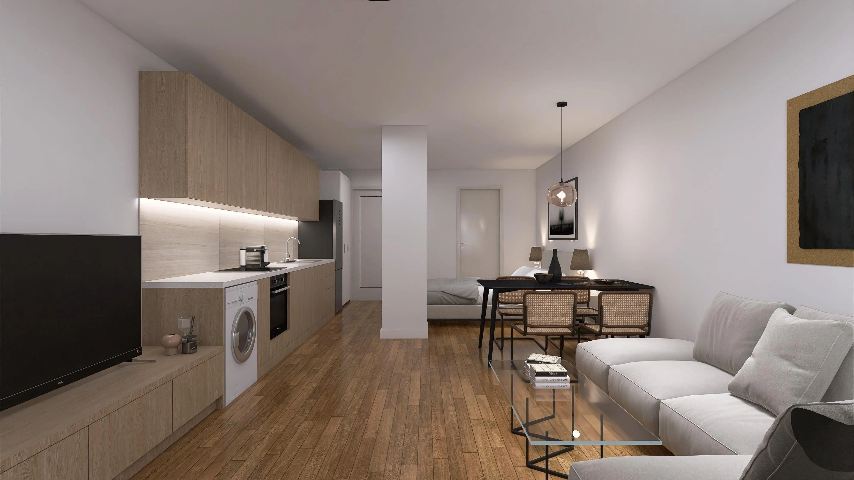 Apartments in a modern residential complex in Argyroupoli, Attica, Greece