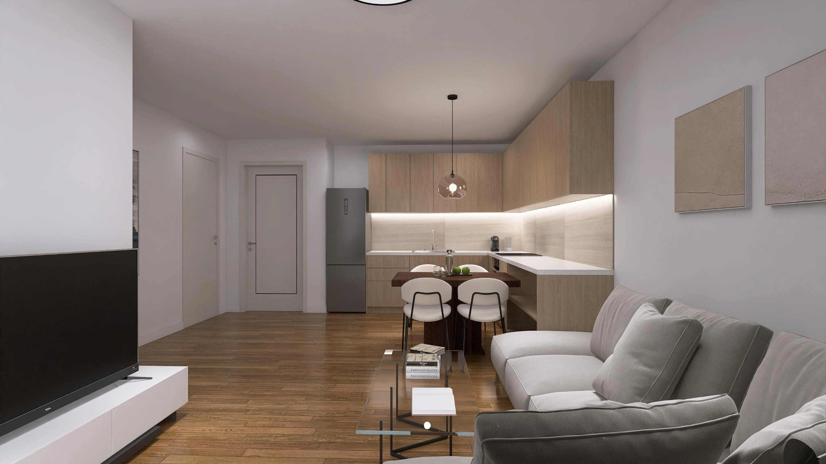 Apartments in a modern residential complex in Argyroupoli, Attica, Greece