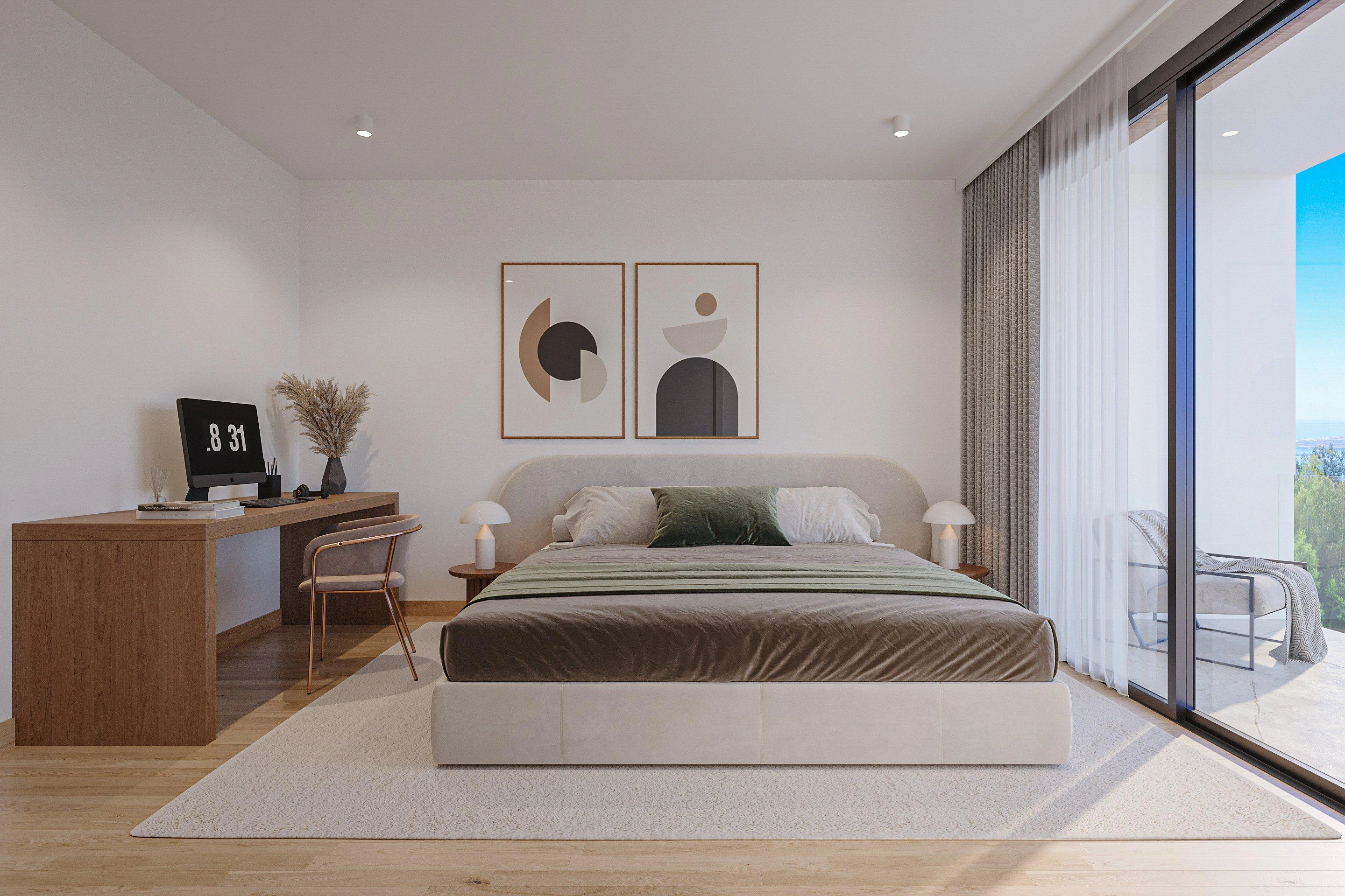 Villas in a new residential complex in Paphos, Cyprus