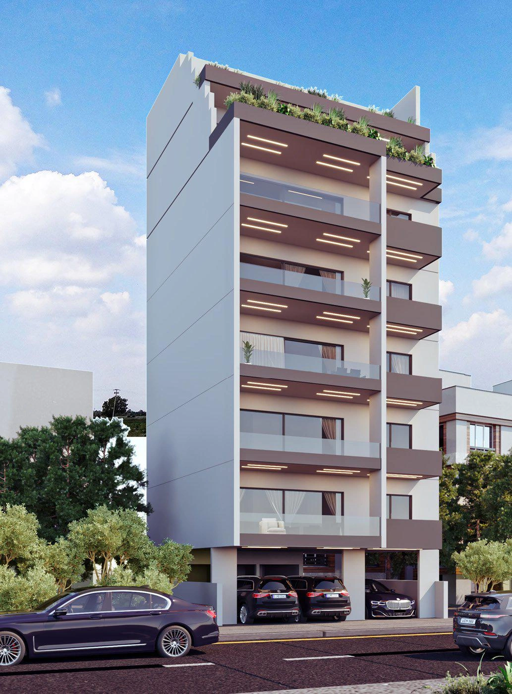 एटिका, ग्रीस के एक आवासीय परिसर में अपार्टमेंट