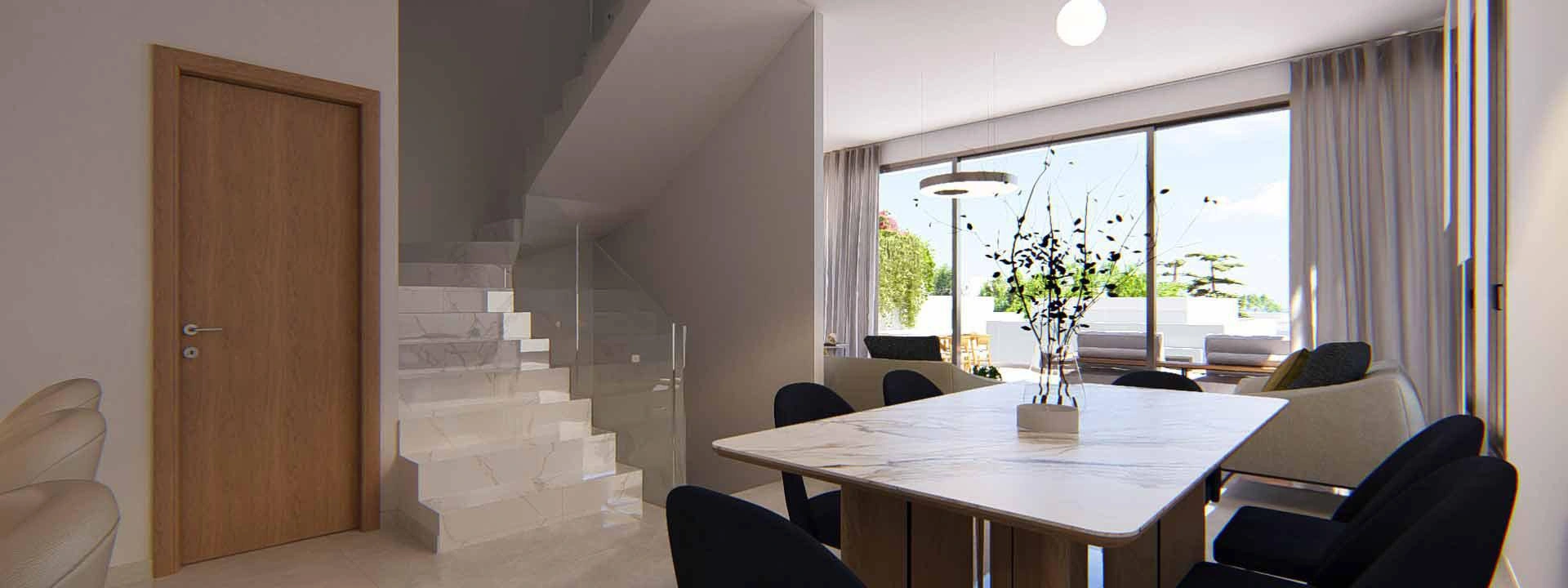 塞浦路斯帕福斯住宅小区内的别墅