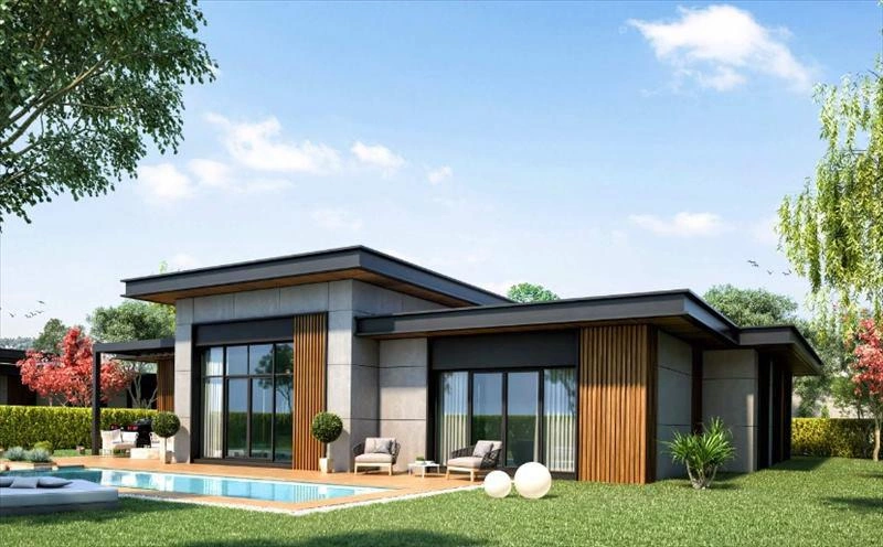 Villas in a residential complex in Büyükçekmece, Istanbul, Turkiye