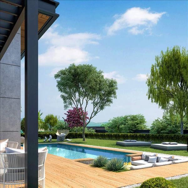 فيلات في مجمع سكني في بويك تشكمجه، إسطنبول، تركيا