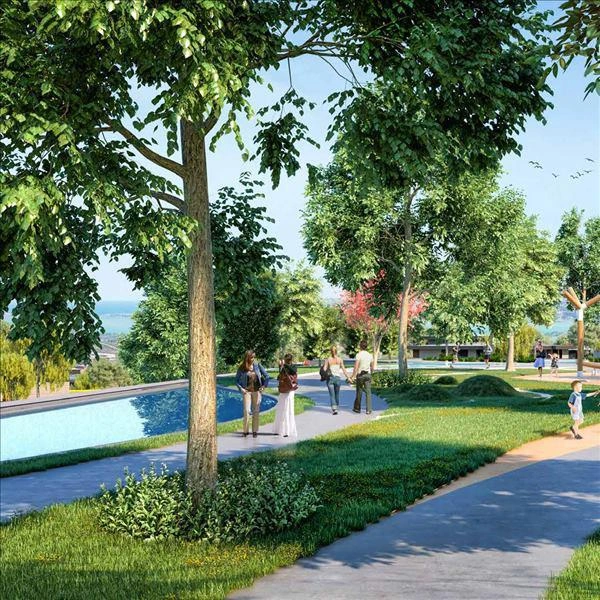 Villas in a residential complex in Büyükçekmece, Istanbul, Turkiye