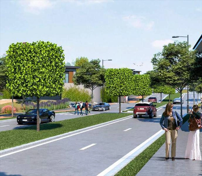 Villas in a residential complex in Büyükçekmece, Istanbul, Turkiye