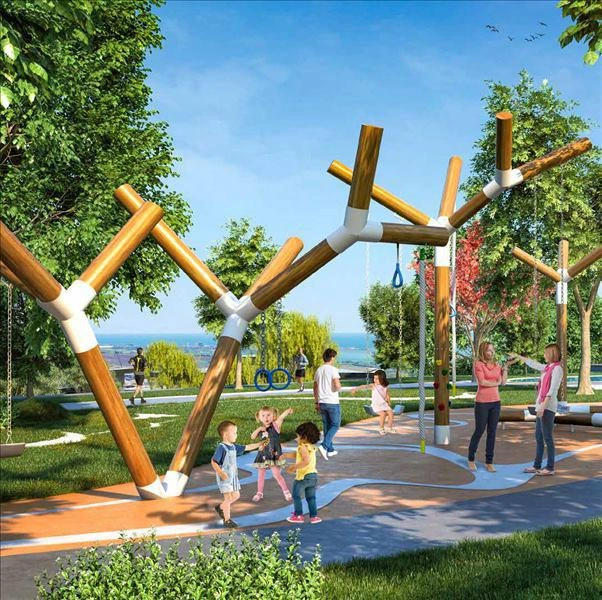 فيلات في مجمع سكني في بويك تشكمجه، إسطنبول، تركيا