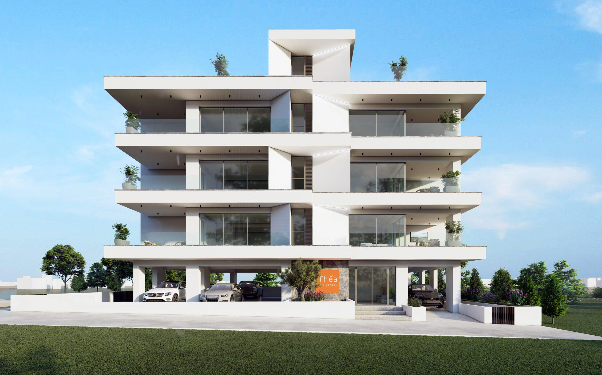 Apartments in a modern residential complex in Famagusta, Cyprus