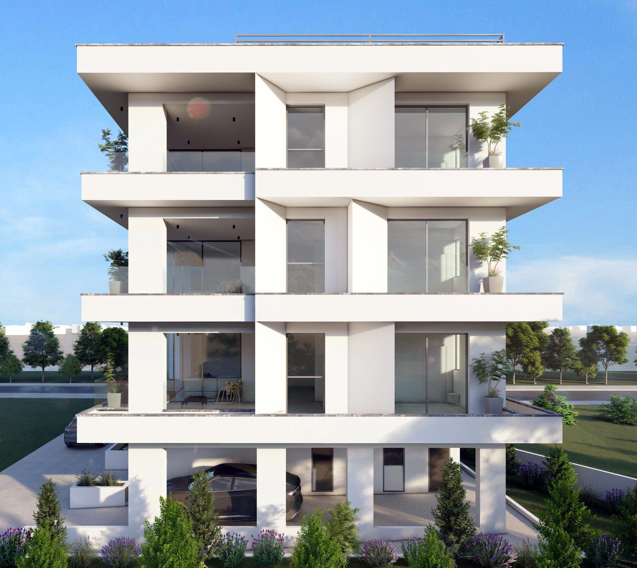 Apartments in a modern residential complex in Famagusta, Cyprus