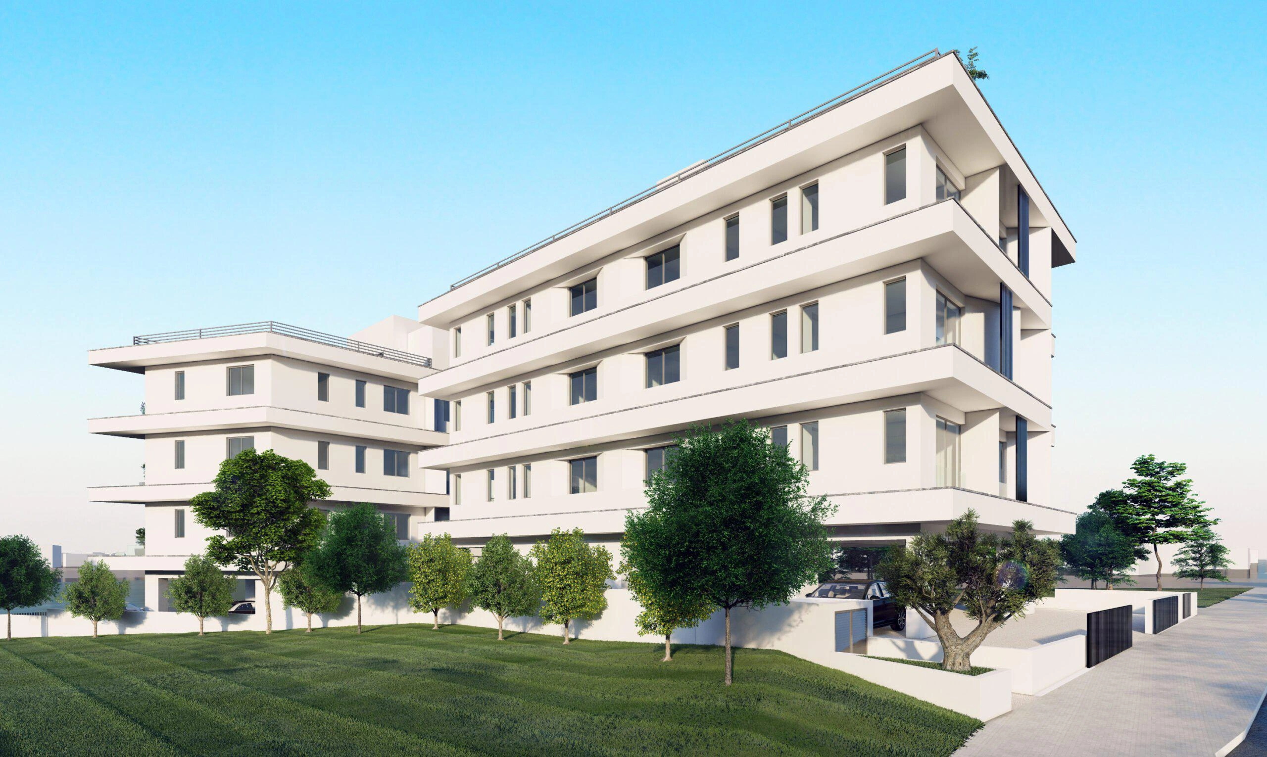 Apartments in a modern residential complex in Famagusta, Cyprus