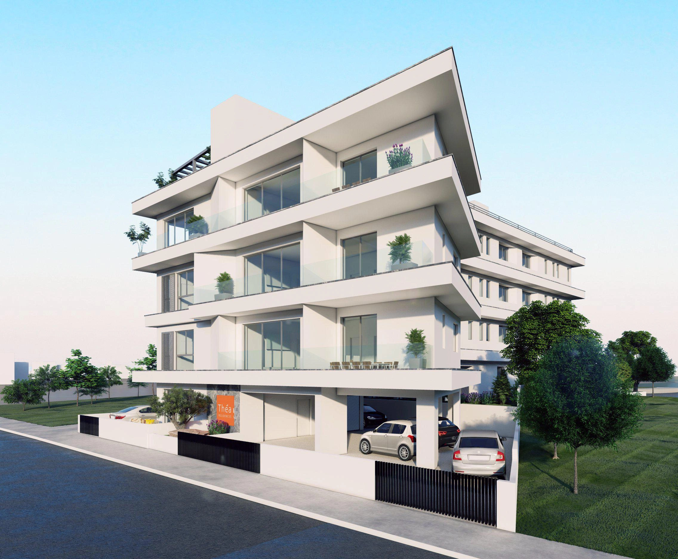 Apartments in a modern residential complex in Famagusta, Cyprus