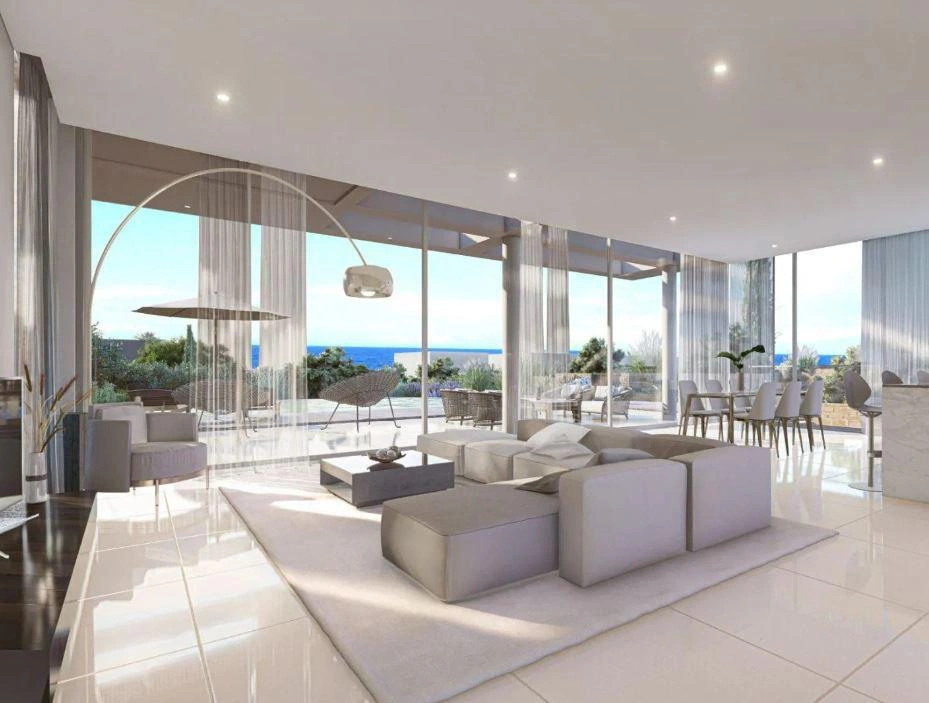 Villas en un complejo residencial costero en Pafos, Chipre