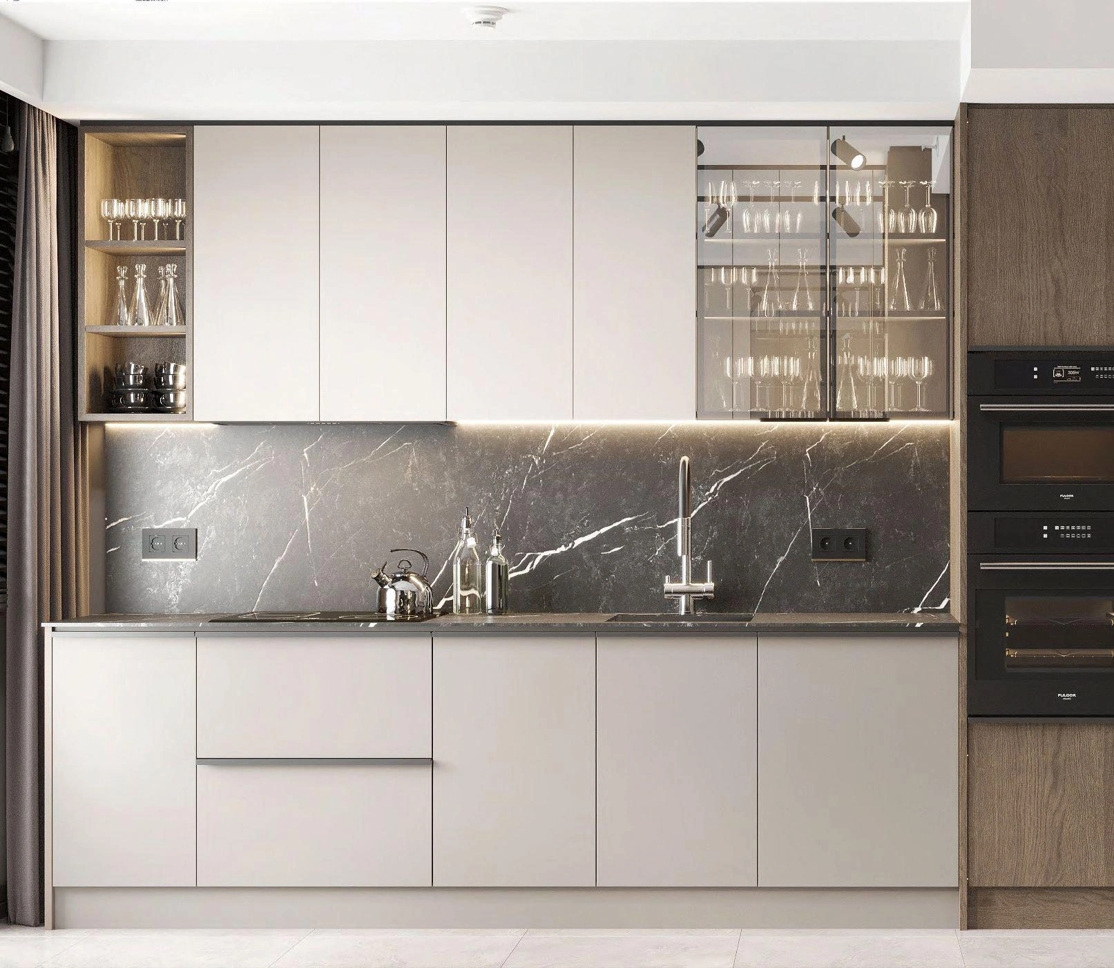 Apartments in a residential complex in Bahçeşehir, Istanbul, Turkiye