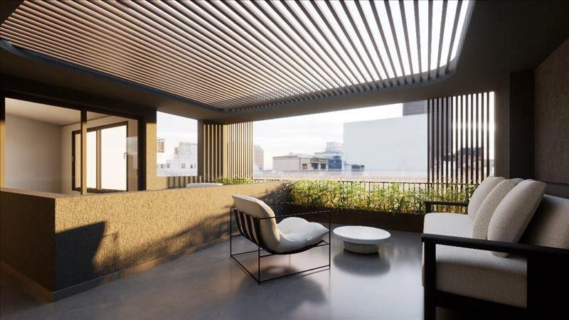 Attica, Greece में नवीनीकृत आवासीय इमारत के अपार्टमेंट