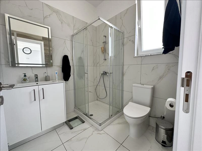 Houses in a residential complex near the beach in Larnaca, Cyprus