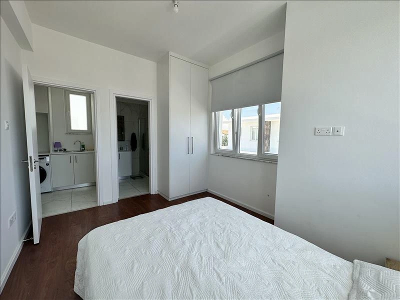 Houses in a residential complex near the beach in Larnaca, Cyprus