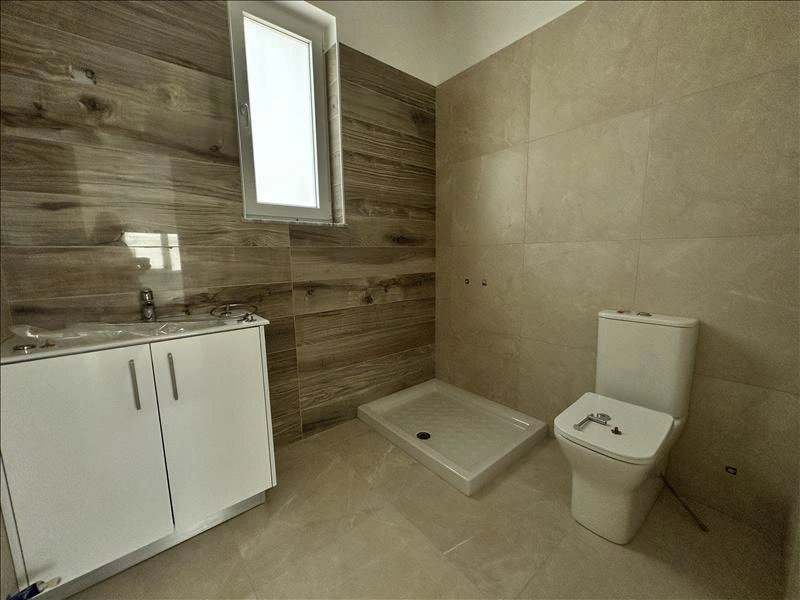 Houses in a residential complex near the beach in Larnaca, Cyprus