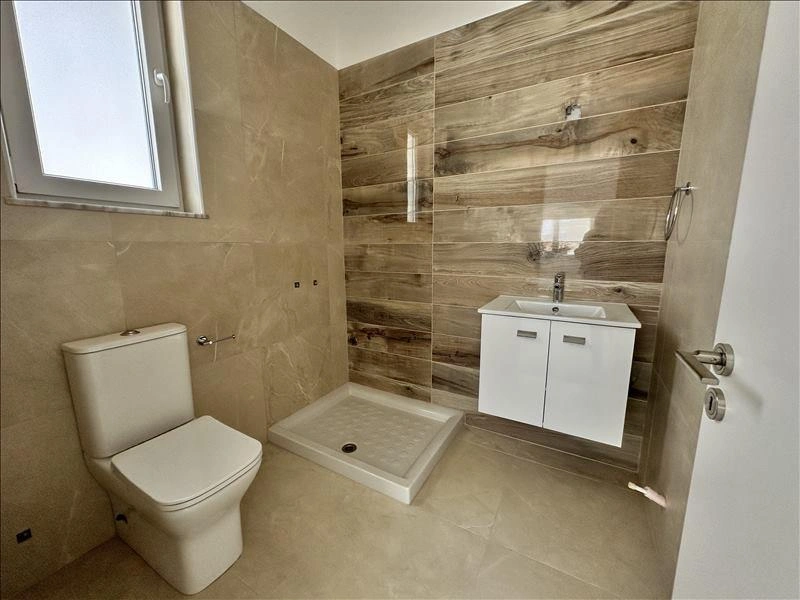 Houses in a residential complex near the beach in Larnaca, Cyprus