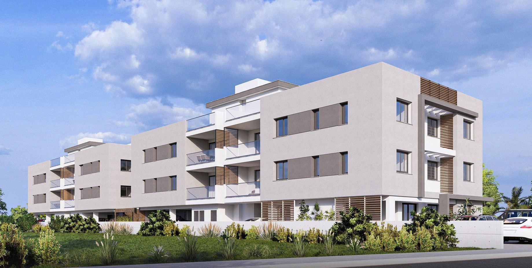 آپارتمانها در یک مجتمع مسکونی مدرن در لارناکا، قبرس